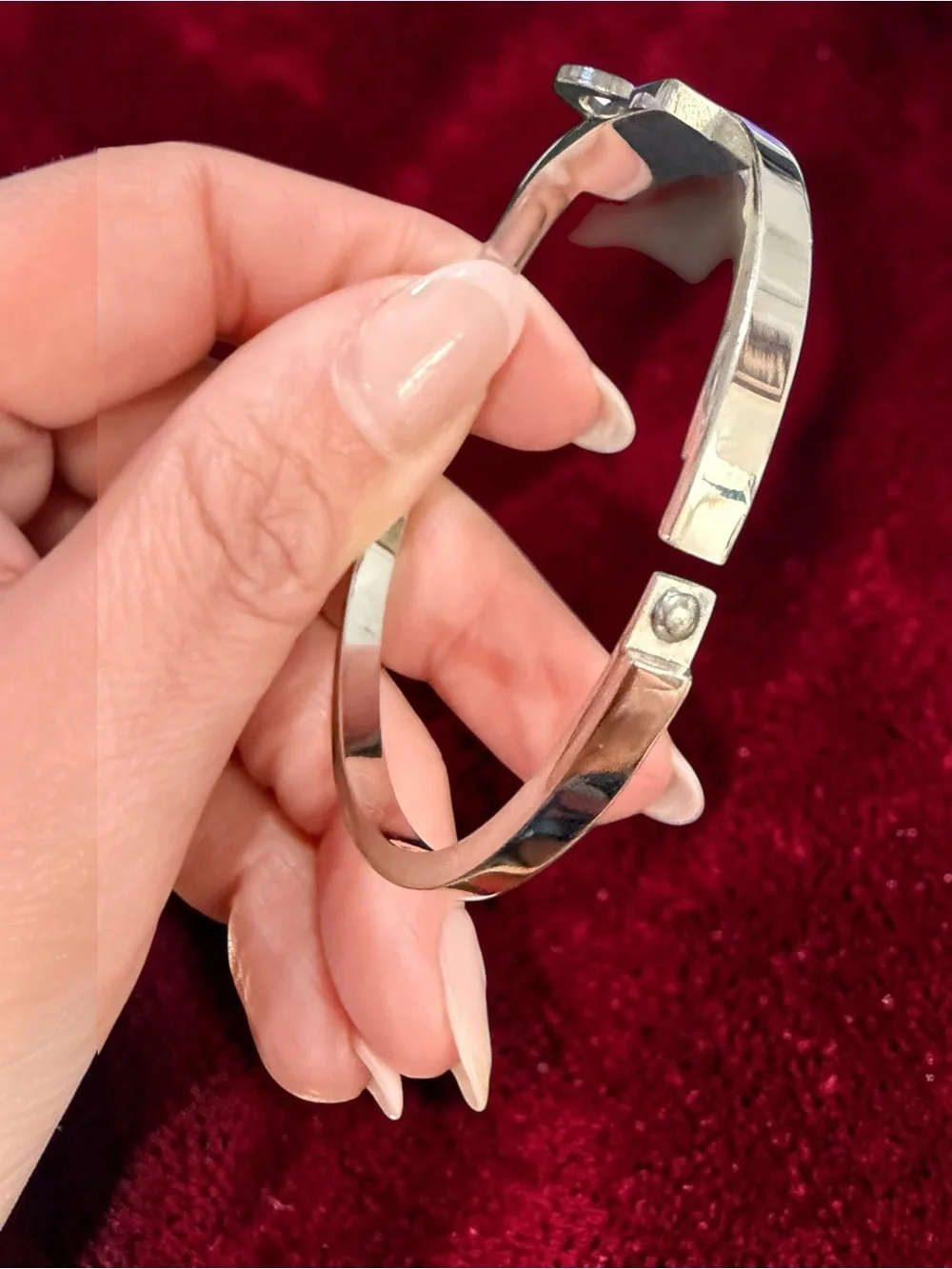 Silver Cartier Bracelet
